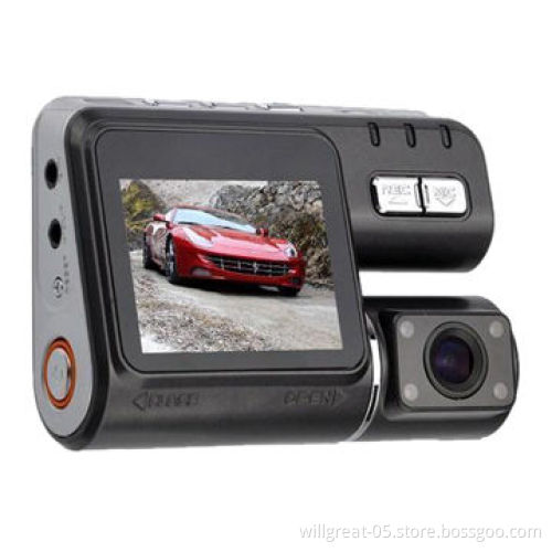 Mini Reversing Car DVR, Separated Version Dual Lens + Rear View Camera Overwrite